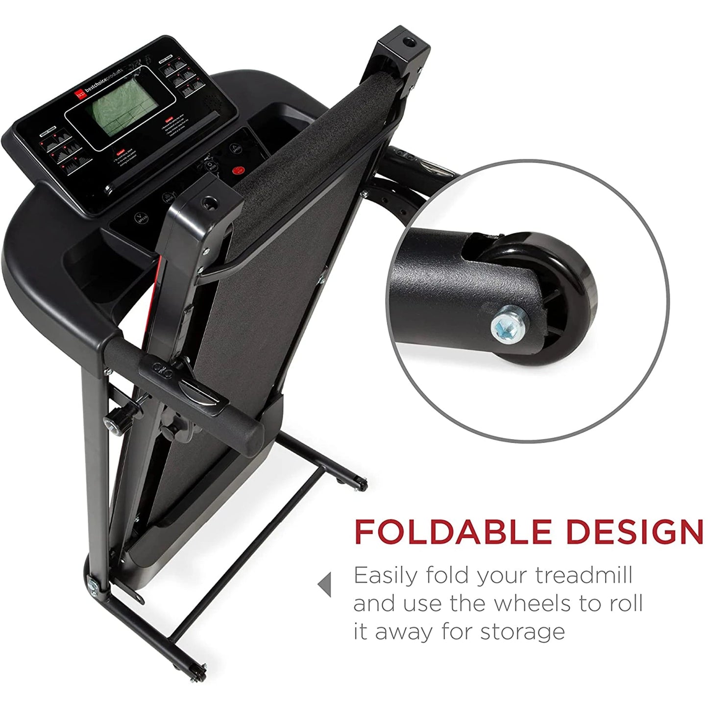 RTMX-750 2.5 HP Foldable Incline Treadmill with Bluetooth
