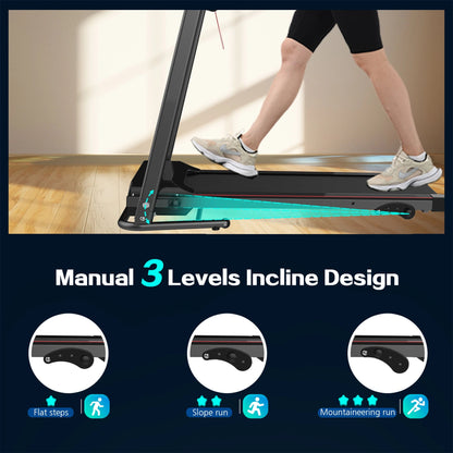 RTMX-750 2.5 HP Foldable Incline Treadmill with Bluetooth